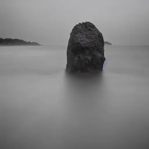 Prompt: long exposure pareidolia