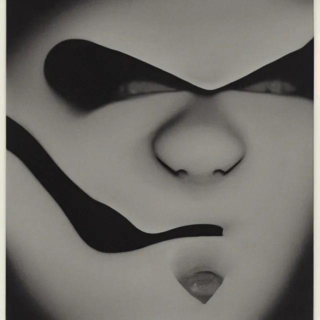 Prompt: alien diva, photograph by man ray