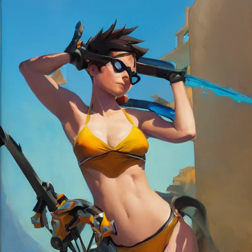 ArtStation - Tracer, Overwatch, Sthella Peragi