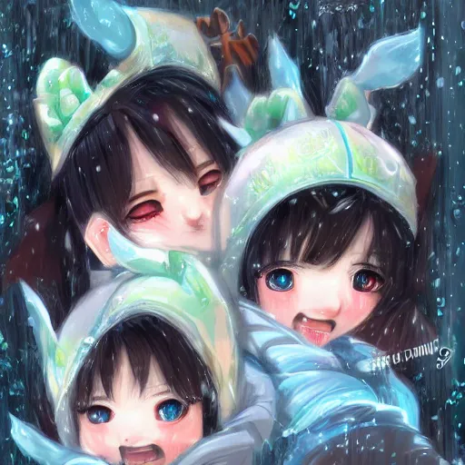 Image similar to gpus go brrr, by wenqing yan ( yuumei )