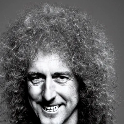 Image similar to brian may with boar teeth