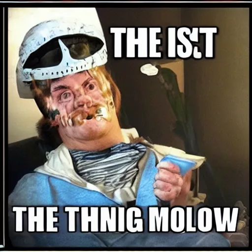 Image similar to the most random thing ever.