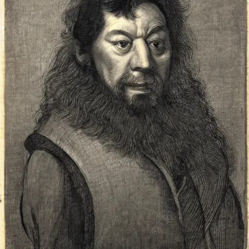 Image similar to portrait vladimir zelenskii, style of jacques callot