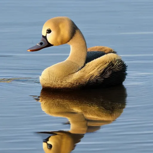 Image similar to eine ente mit einem hut und einer brille