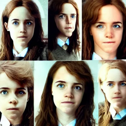 Image similar to hermione granger as an adult, perfect eyes