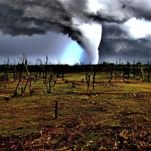 Image similar to a tornado storm in a jar