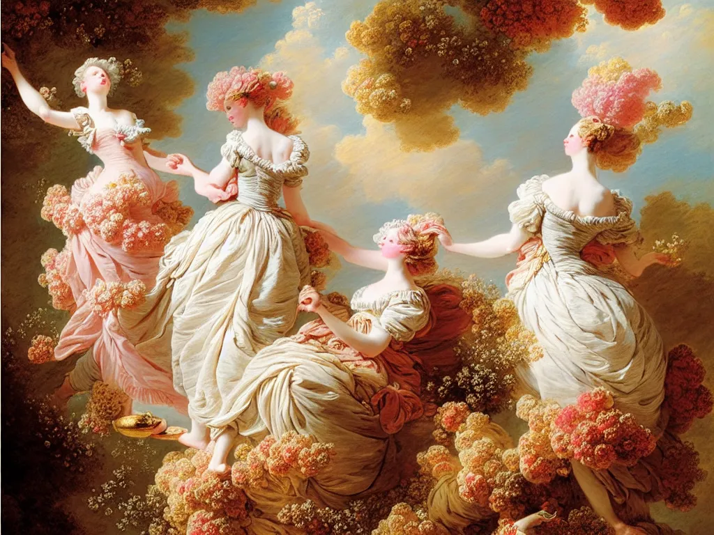 Prompt: fragrance advertising campaign by jean honore fragonard, highly detailed, intricate