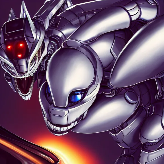 Image similar to detailed shot of a human pilot getting swallowed by a beautiful stunning hot anthropomorphic robot mecha female dragon, with sleek silver metal armor, camera inside the detailed high quality maw, food pov, prey pov, micro pov, vore, digital art, mawshot, dragon vore, furry art, high quality, 8k 3D realistic, macro art, micro art, Furaffinity, Deviantart, Eka's Portal, G6