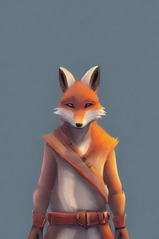 Image similar to an anthropomorphic medieval fox with a fluffy tail, backlighting, trending on artstation, digital art, furry art, trending on furaffinity, fantasy art, by kawacy