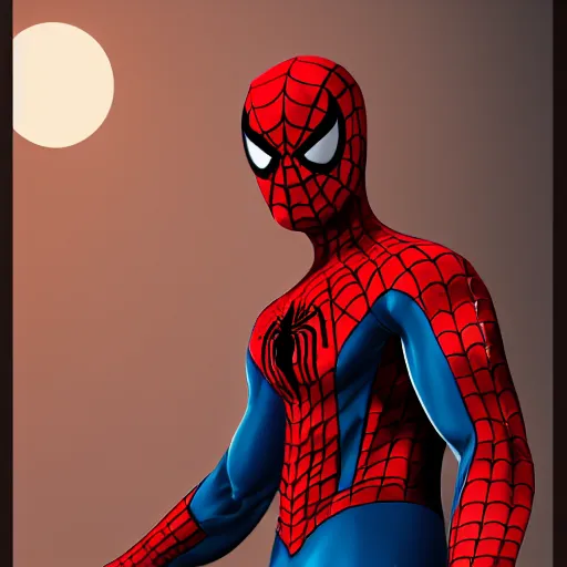 Prompt: characters portrait of Spiderman mixed with MoonKnight, merged character, 4k, highly detailed, cinematic lighting