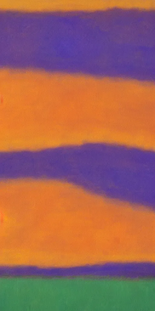 Prompt: a beautiful painting of Palm Springs by Mark Rothko, golden hour, 8k, 4k