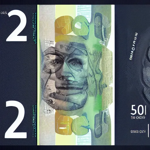 Image similar to concept design £ 5 0 note for the year 2 0 3 3