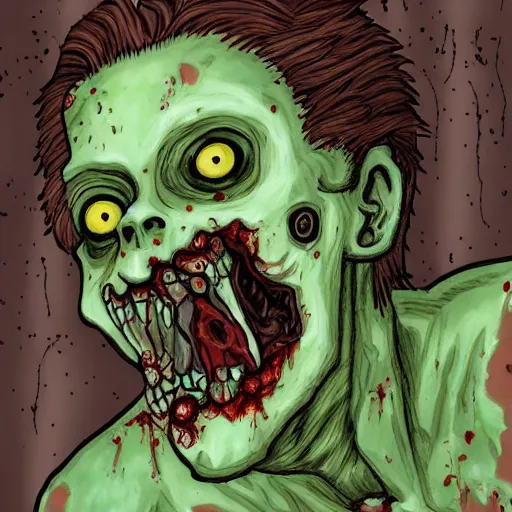 Image similar to zombie by ito junji