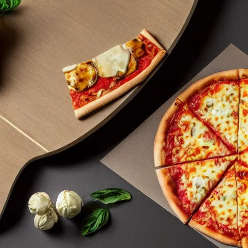 Image similar to Pizza quattro formaggi,promotional,studio lighting,delicious,gourmet