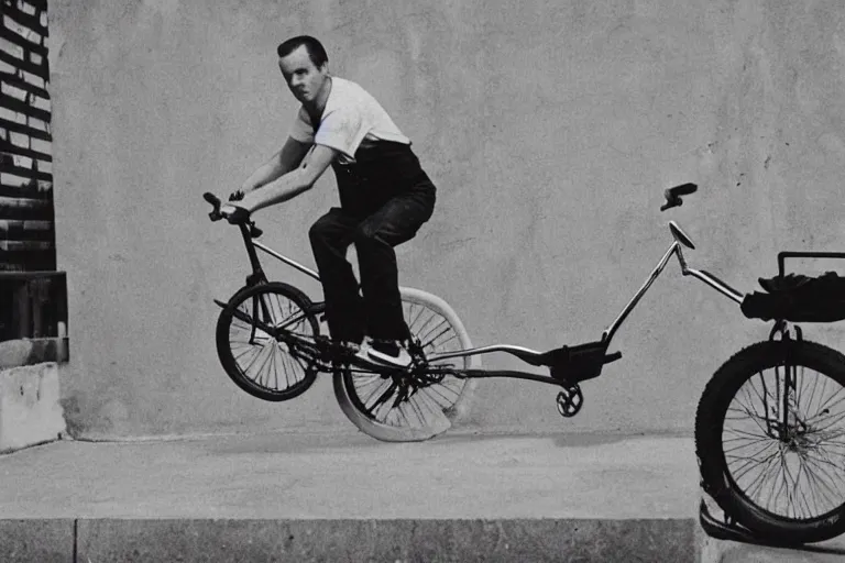 Prompt: lee harvey oswald bmx