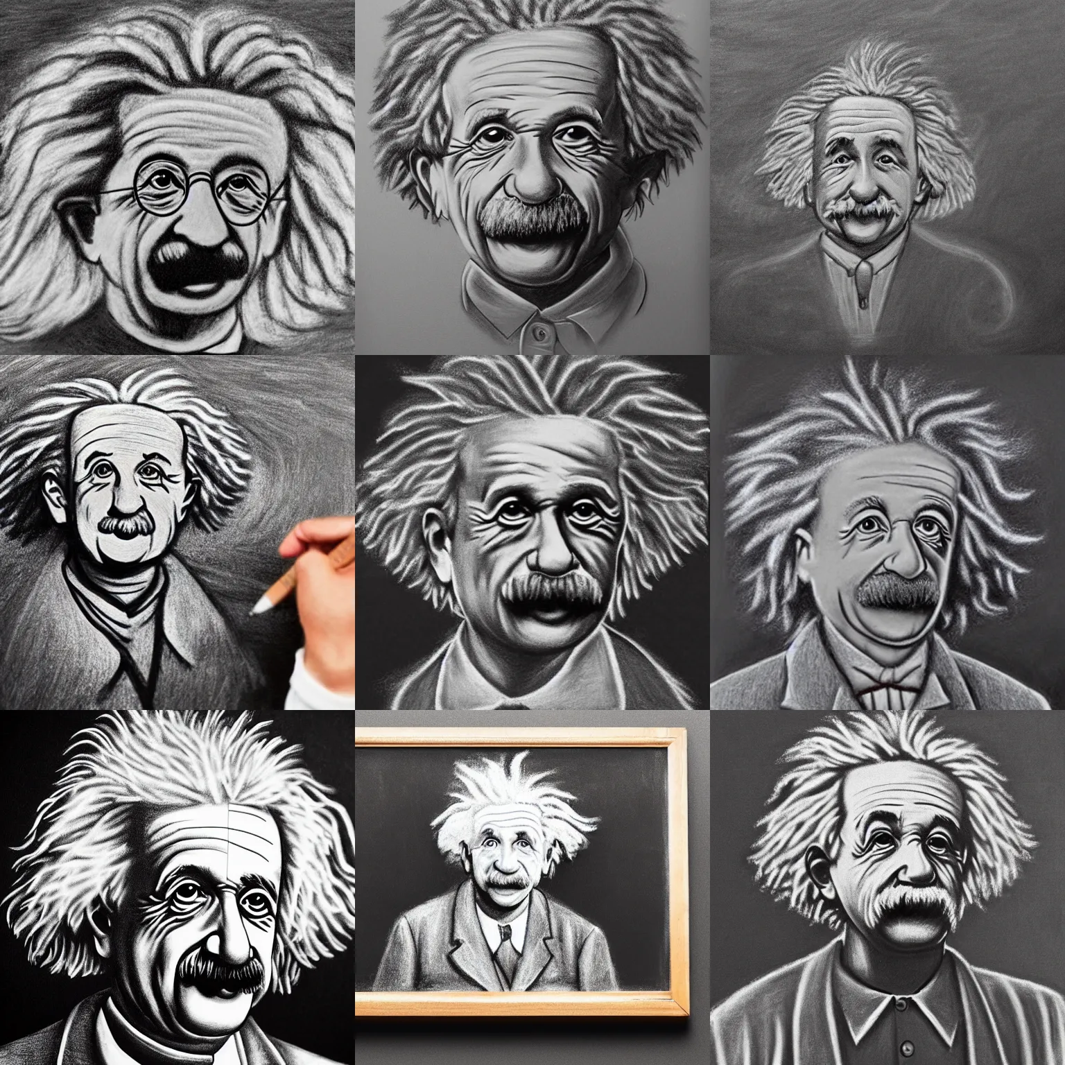 Albert Einstein, Drawing/illustration for sale by colleentrillow -  Foundmyself