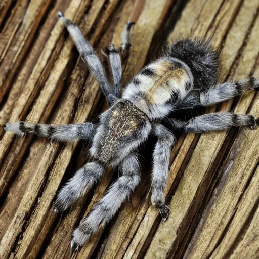 Image similar to poecilotheria metallica