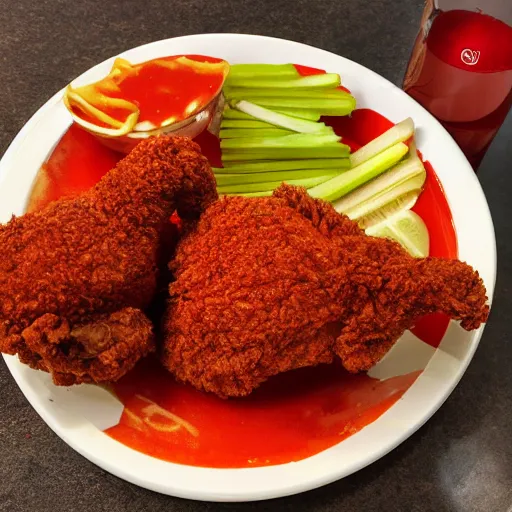 Image similar to fried chicken red hd crispy