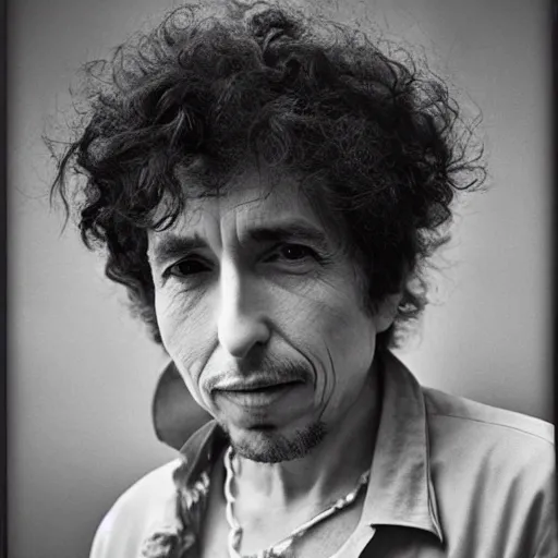 Prompt: bob dylan astral photography