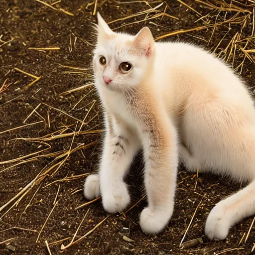 Image similar to national geographic professional photo of mew, award winning