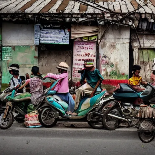 Image similar to jakarta undercover, award winning photo.