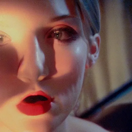 Prompt: movie still of perfect girl, cinematic composition, cinematic light, criterion collection, by gaspar noe and david lynch