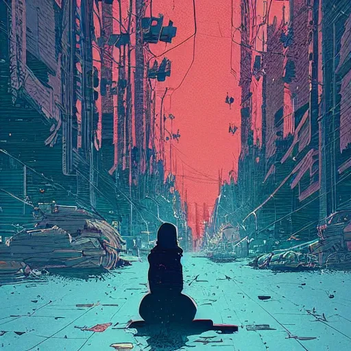 Image similar to now i am become death, the destroyer of worlds by geof darrow pascale campion alena aenami