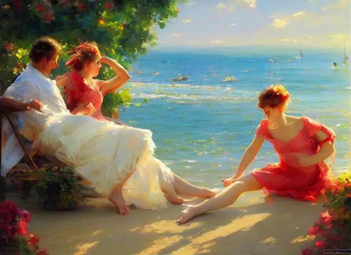 Image similar to fun in the sun by vladimir volegov and alexander averin and delphin enjolras and daniel f. gerhartz