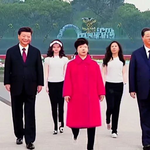 Prompt: Movie still of Xi Jinping in Mean Girls 2 (2017), directed by Steven Spielberg