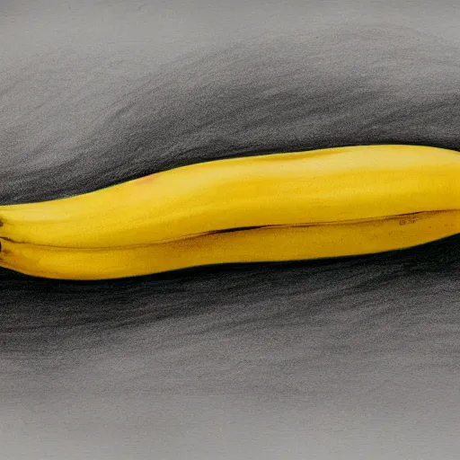 Prompt: drawing of a cinematic banana