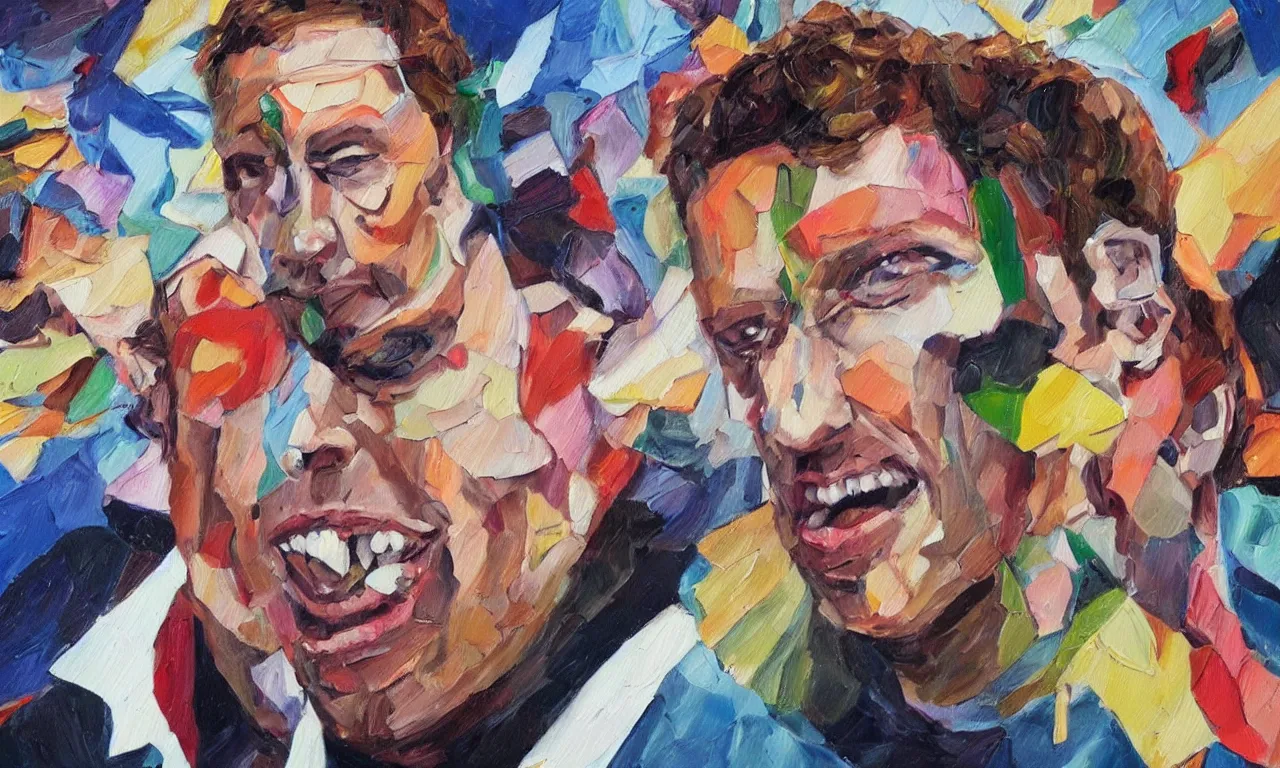 Prompt: chris martin transforms into an desk stapler, beautiful oil painting, animorphs