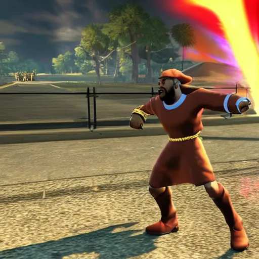 Prompt: Kanye in Super Smash Ultimate, 4k HDR