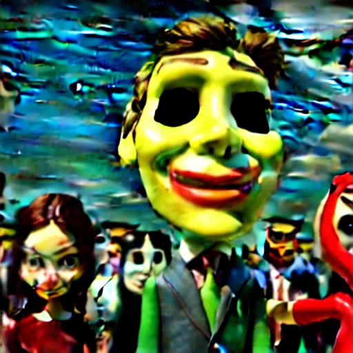 Prompt: the purge as a pixar movie