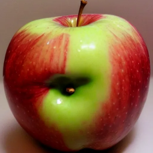 Image similar to danel craig as an apple