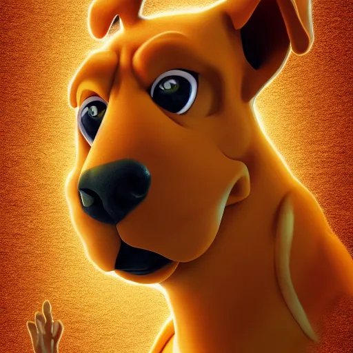 Image similar to scooby doo, cgsociety, 8 k,