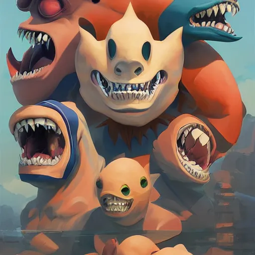 Image similar to face icon minimalist street sharks, loftis, cory behance hd by jesper ejsing, by rhads, makoto shinkai and lois van baarle, ilya kuvshinov, rossdraws global illumination