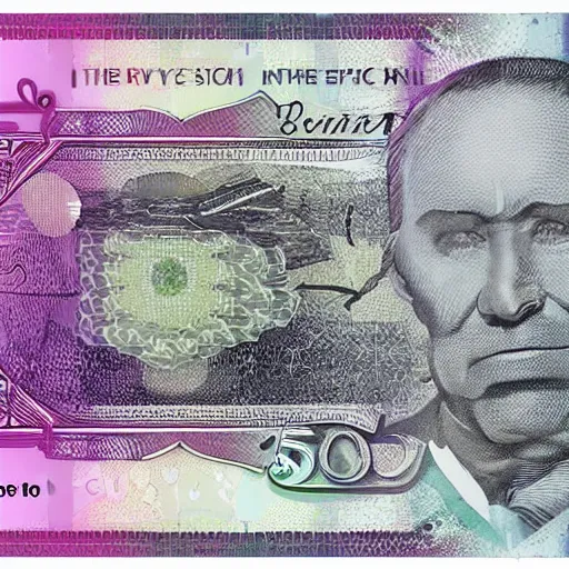 Image similar to concept design £ 5 0 note for the year 2 0 3 3