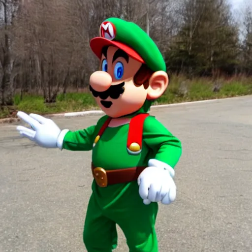 Image similar to mario wearing a link costume