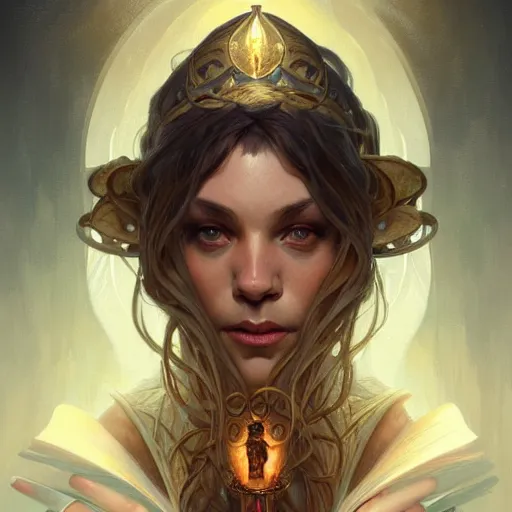 Image similar to Portrait of wizard made of potato, D&D, face, fantasy, intricate, elegant, highly detailed, digital painting, artstation, concept art, smooth, sharp focus, illustration, art by artgerm and greg rutkowski and alphonse mucha