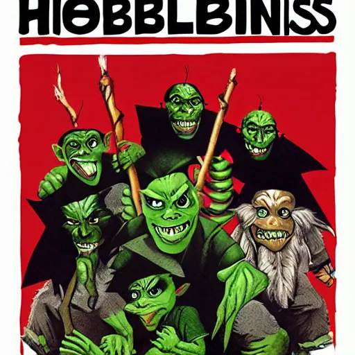 Image similar to Hobgoblins (1988) Criterion collection bluray cover