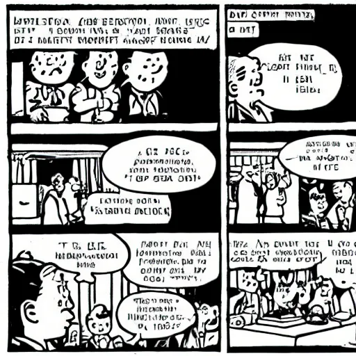 Prompt: comic strip panel featuring tintin meeting Halldor Laxness in the style of Herge, highly detailed