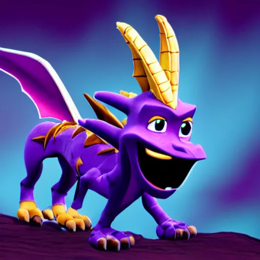 Image similar to photo of spyro