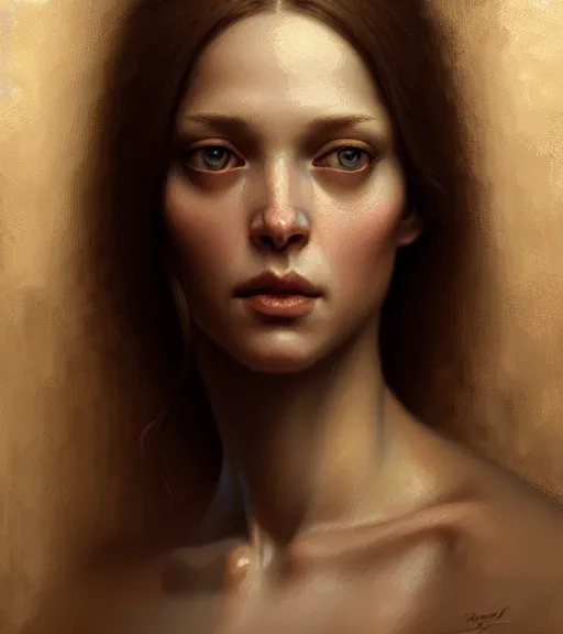 Prompt: portrait of a woman in heightened detail, poised, intense emotion, detailed facial expression, detailed surroundings, intricate, elegant, highly detailed, centered, digital painting, artstation, concept art, smooth, sharp focus, illustration, by ( leonardo da vinci, greg rutkowski ), wlop