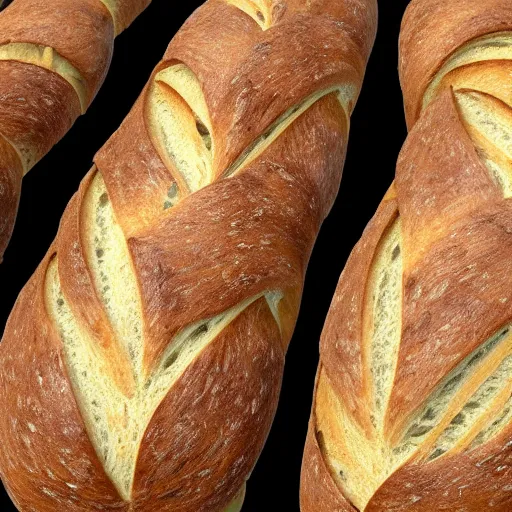 Prompt: bread as a real person, photorealistic, cinematic