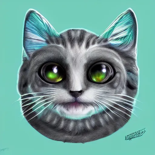 Prompt: a cute galactic alien kitten, hyper detailed, digital art