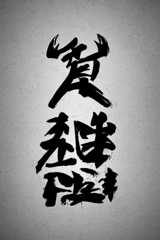 Image similar to a epic logo about martial arts, karate, kung-fu, vectorial, black and white, highly detailed, figurative