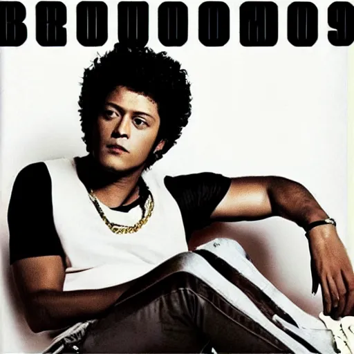 Image similar to Bruno Mars R&B album from the 1970s