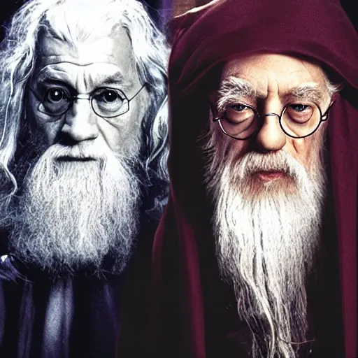 Image similar to harry potter and gandalf