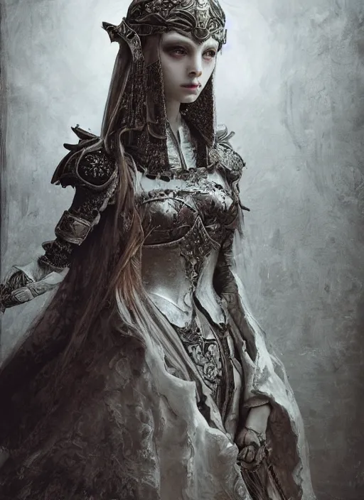 Image similar to imperial princess knight gothic girl. intricate, centered, amazing composition, by ruan jia, by robert hubert, by zhang kechun, illustration