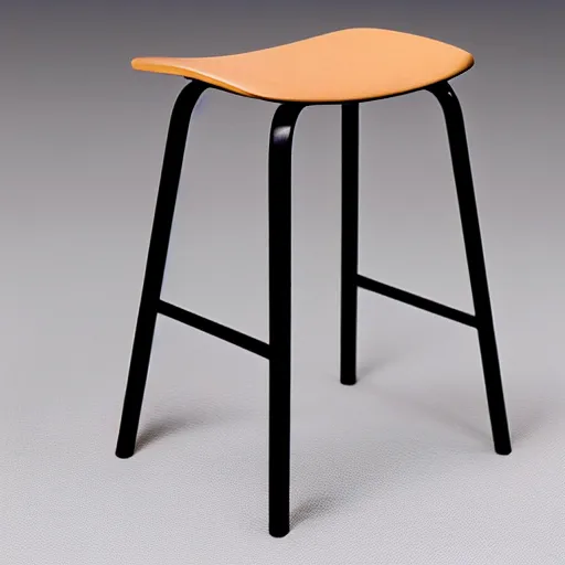 Image similar to a minimalistic stool by Arne jacobsen